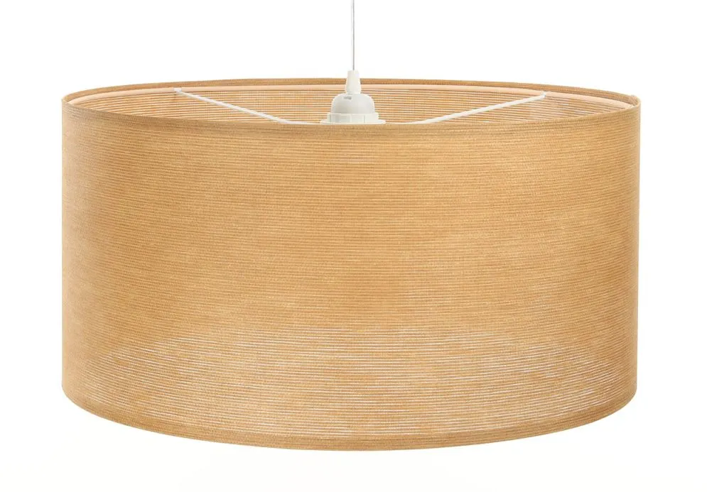 Lampa wisząca NATURAL BEIGE 50 beżowa do salonu | MIRAT.
