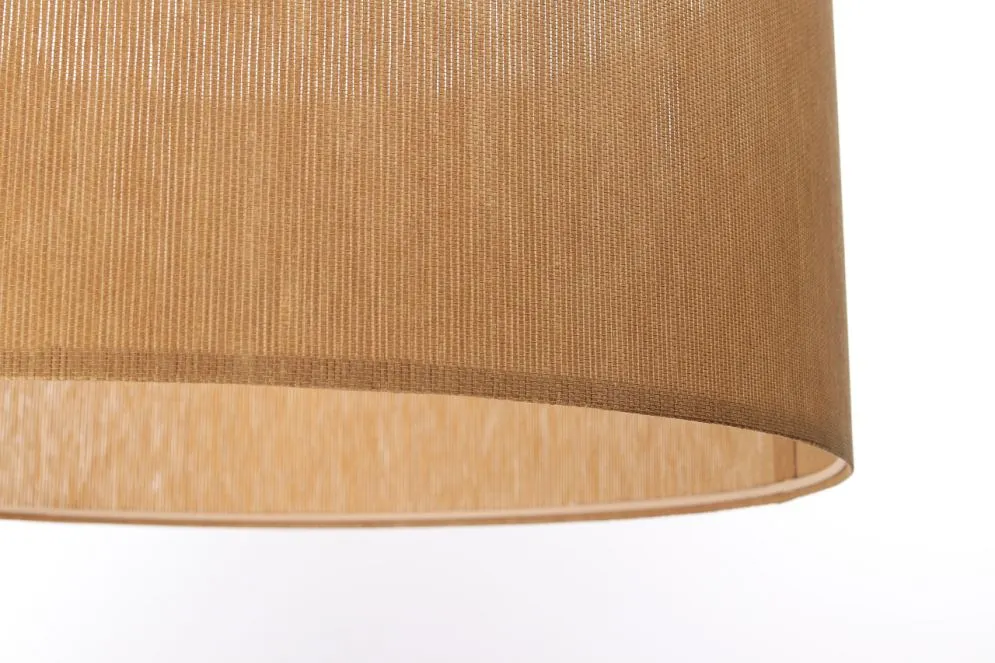 Lampa wisząca NATURAL BEIGE 60 beżowa płócienna natural | MIRAT.
