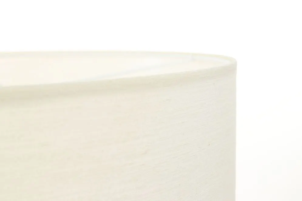 Lampa wisząca NATURAL CREAM 40 kremowa tkanina walec | MIRAT.