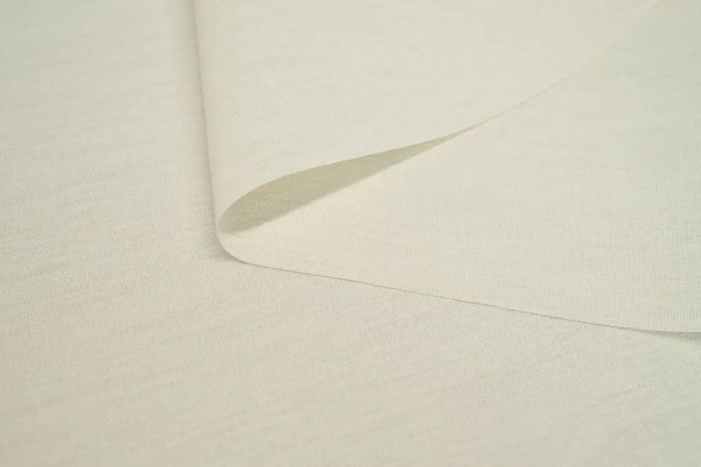 Lampa wisząca NATURAL CREAM 50 kremowa płócienna minimalistyczna | MIRAT.