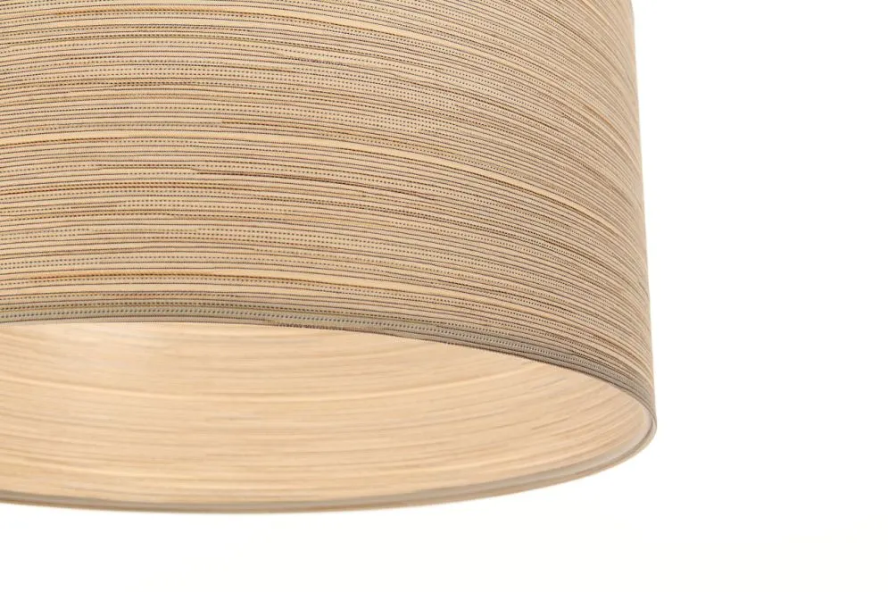 Lampa wisząca NATURAL REED 60 beżowa do salonu nad stół | MIRAT.