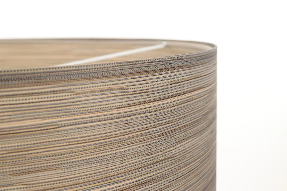 Lampa wisząca NATURAL FIBER 50 ciemnobeżowa w stylu natural | MIRAT.