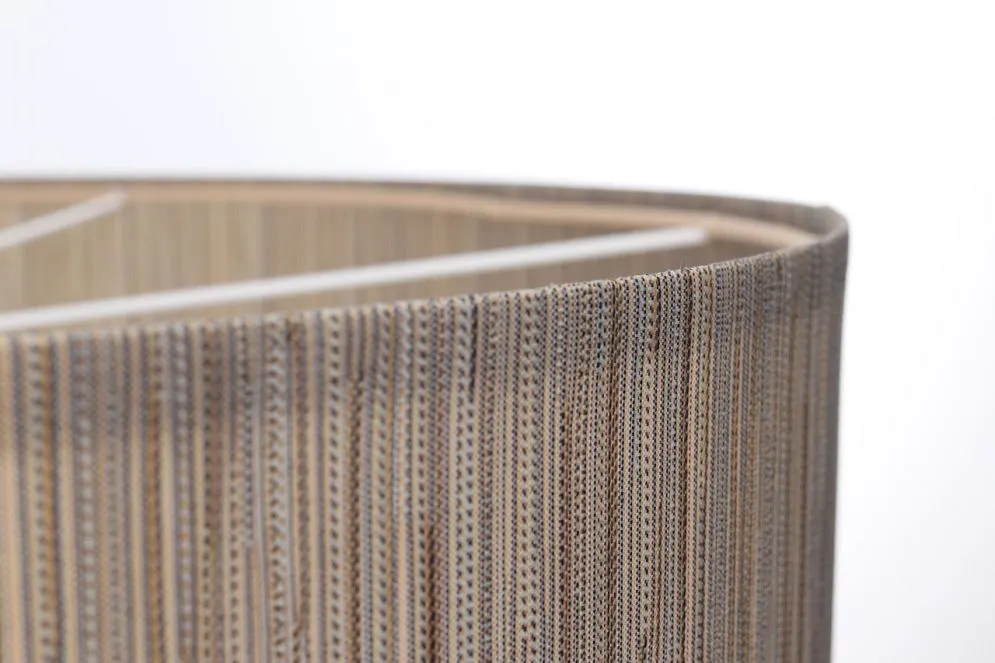 Lampa wisząca NATURAL FIBER 60 ciemnobeżowa do jadalni polskiej produkcji | MIRAT.