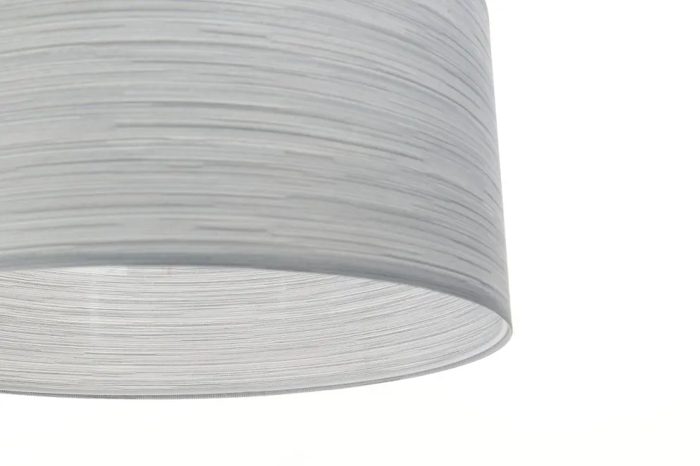 Lampa wisząca NATURAL SILVER 40 jasnoszara minimalistyczna walec | MIRAT.