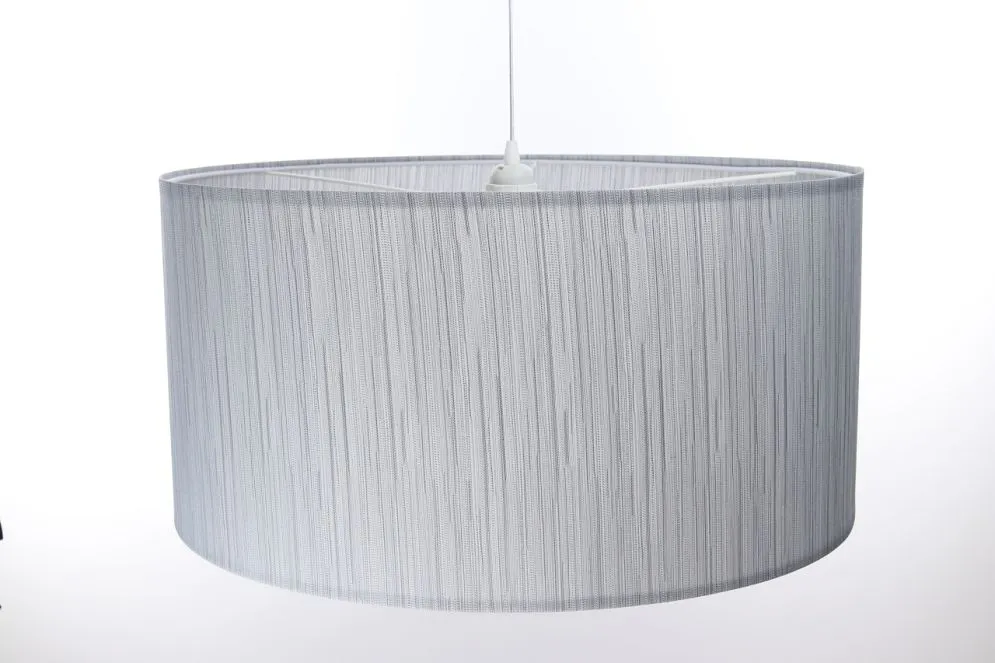 Lampa wisząca NATURAL SILVER 60 jasnoszara minimalistyczna polskiej produkcji | MIRAT.