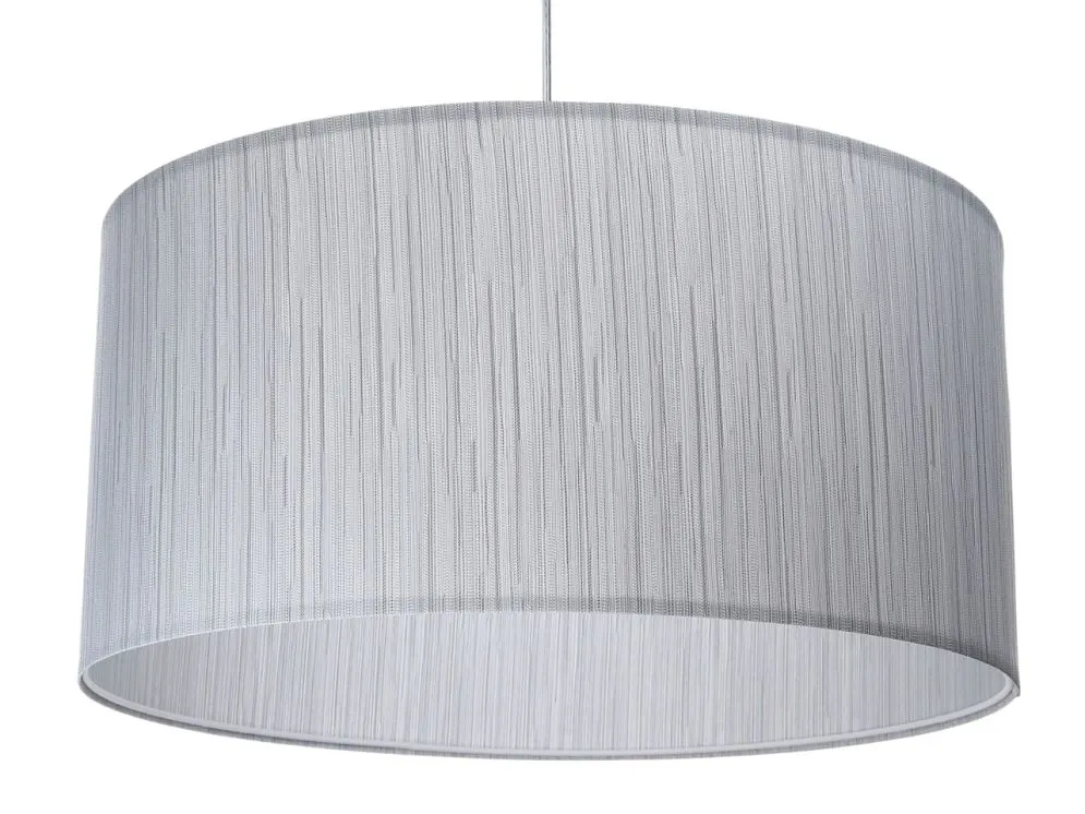 Lampa wisząca NATURAL SILVER 60 jasnoszara minimalistyczna polskiej produkcji | MIRAT.