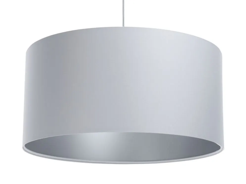Lampa wisząca MODERN 70 szara/srebrna duża nad stół I sklep meblowy MIRAT.