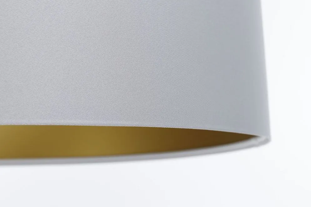 Lampa wisząca MODERN 70 szara/złota duża nad stół I sklep meblowy MIRAT.