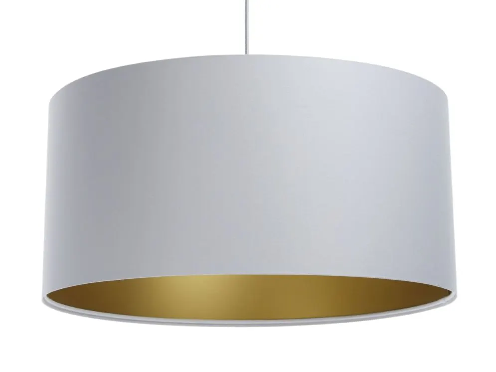 Lampa wisząca MODERN 50 szara/złota ręcznie robiona I sklep meblowy MIRAT.
