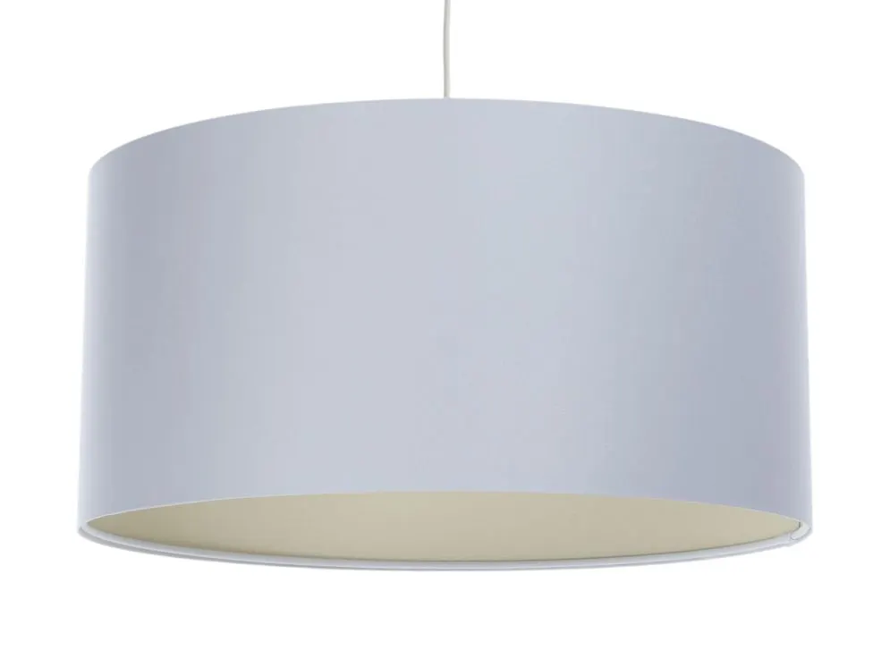Lampa wisząca MODERN 40 szara/kremowa w kształcie walca I sklep meblowy MIRAT.