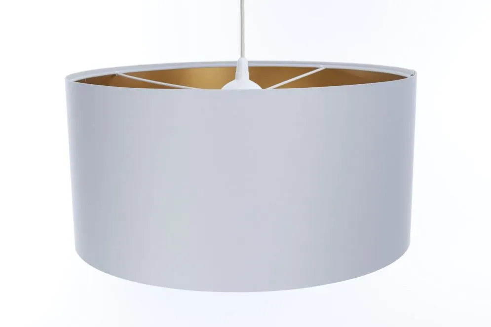 Lampa wisząca MODERN 40 szara/miedziana elegancka I sklep meblowy MIRAT.