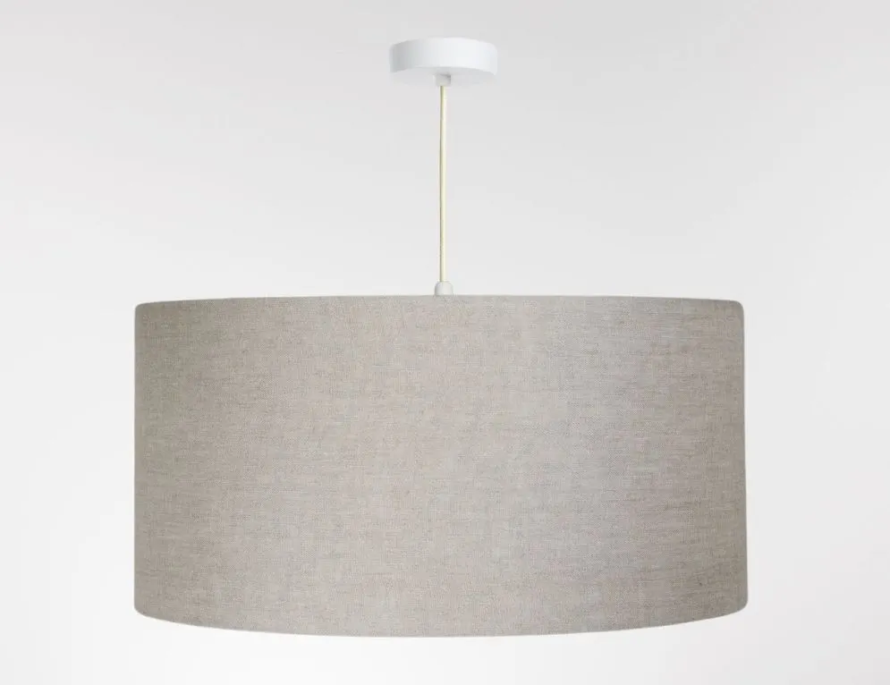 Lampa wisząca LEN LIGHT 208-40 beżowa walcowata  I sklep meblowy MIRAT.