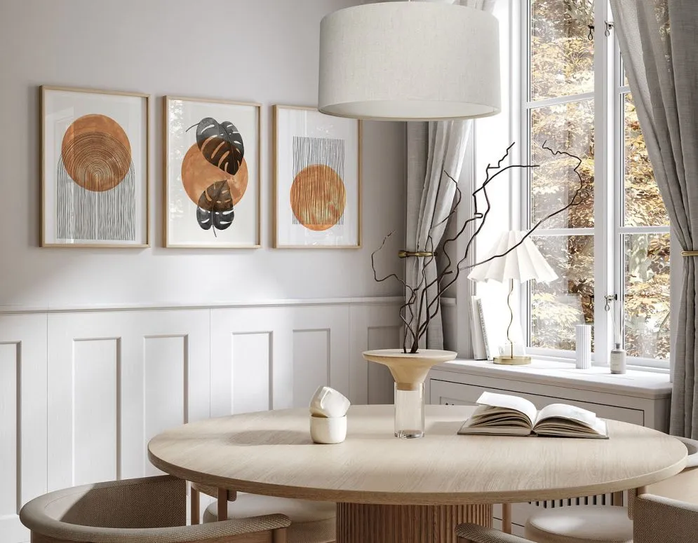 Lampa wisząca LEN LIGHT 211-40 kremowa walcowata I sklep meblowy MIRAT.