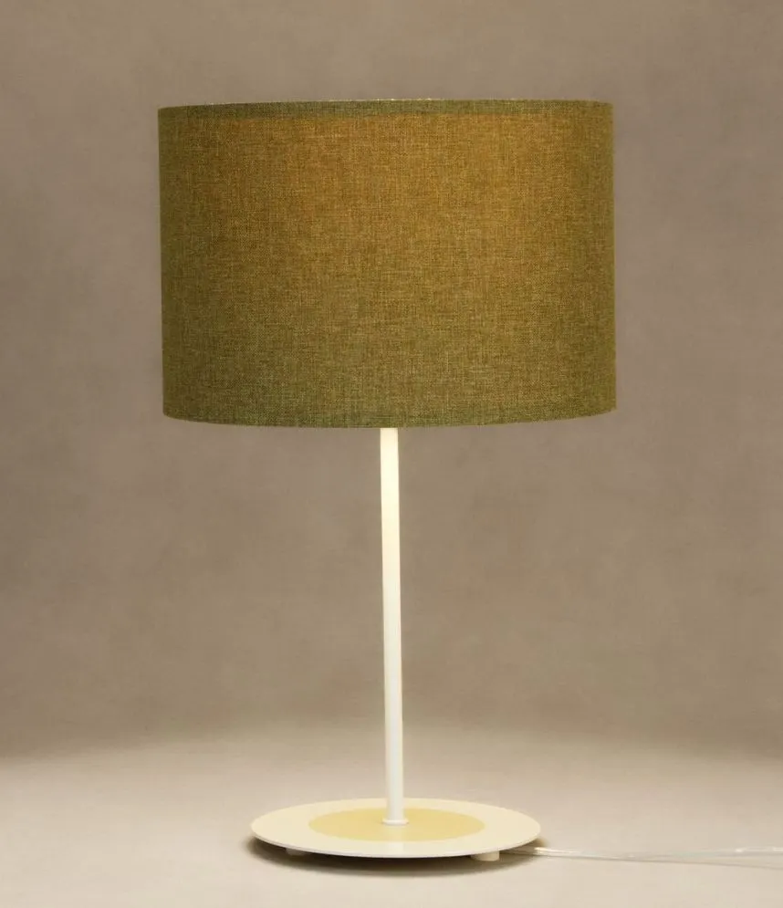 Lampa stołowa ERUTAN III zielona do sypialni I sklep meblowy MIRAT.