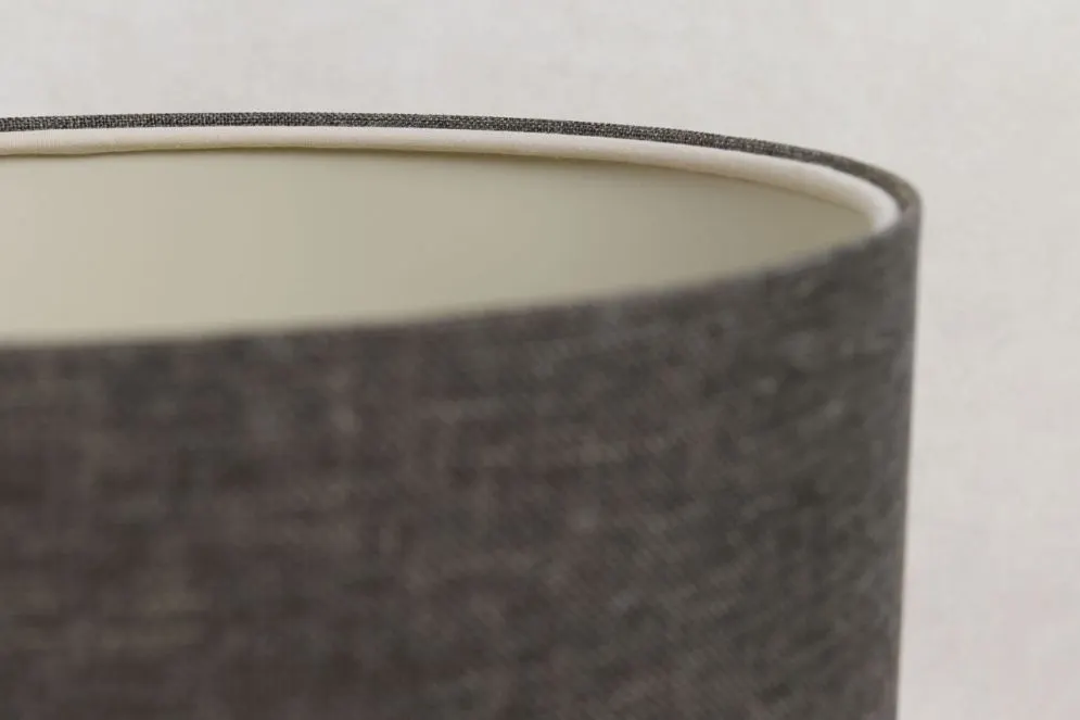 Lampa stołowa ERUTAN III szara na metalowej podstawie I sklep meblowy MIRAT.