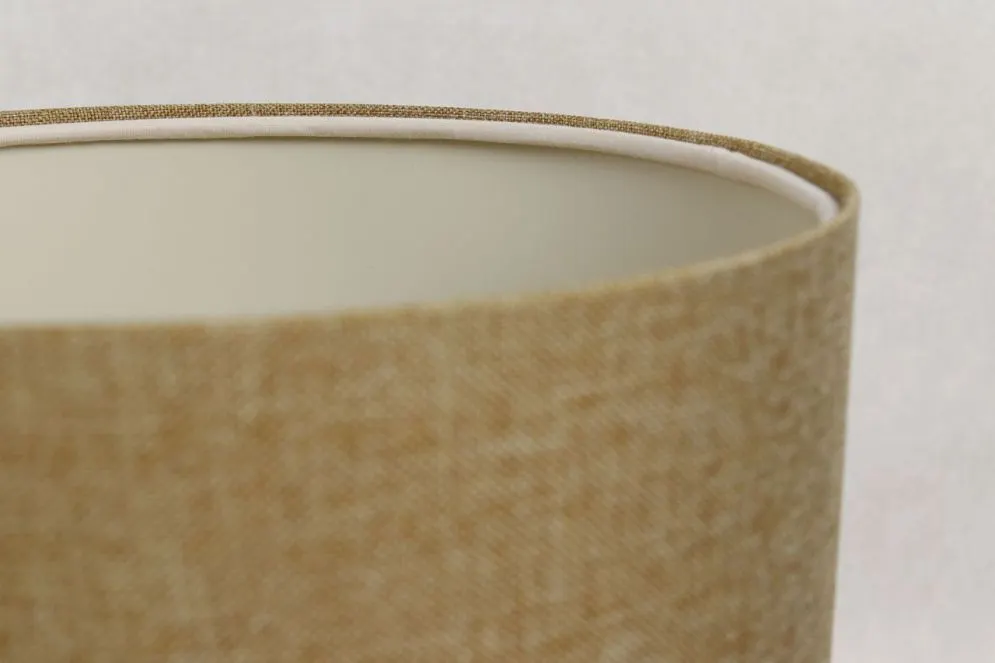 Lampa stołowa ERUTAN III żółta w kształcie walca I sklep meblowy MIRAT.