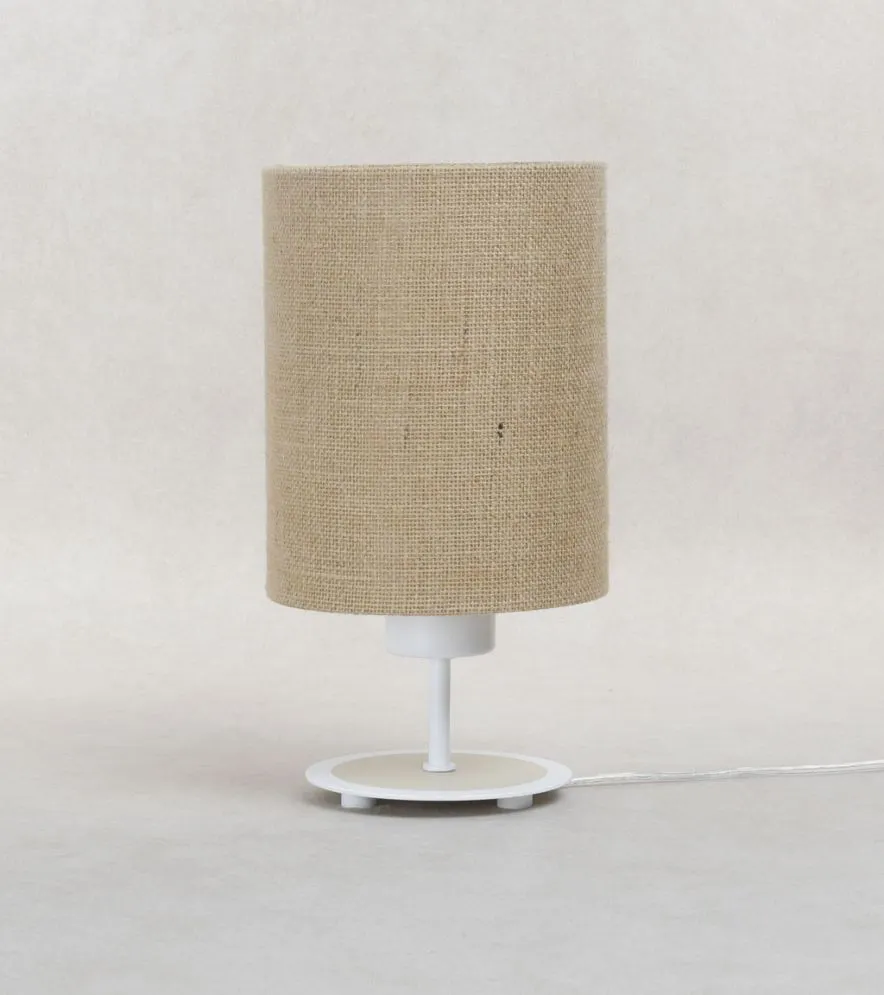 Lampa stołowa ERUTAN beżowa do salonu I sklep meblowy MIRAT.