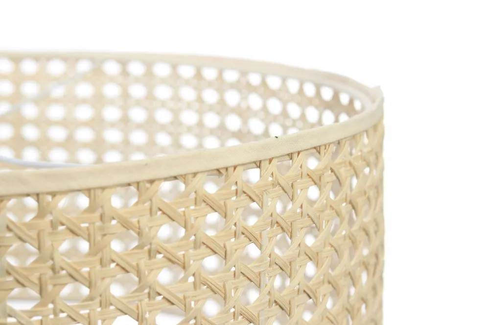 Lampa wisząca BOHO 60 rattan naturalny nad stół w stylu natural | MIRAT.