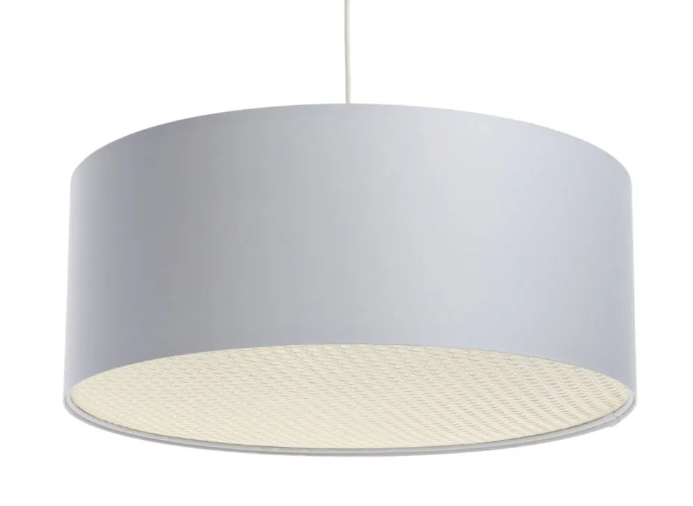 Lampa wisząca MODERN RATTAN 50 szara do salonu I sklep meblowy MIRAT.