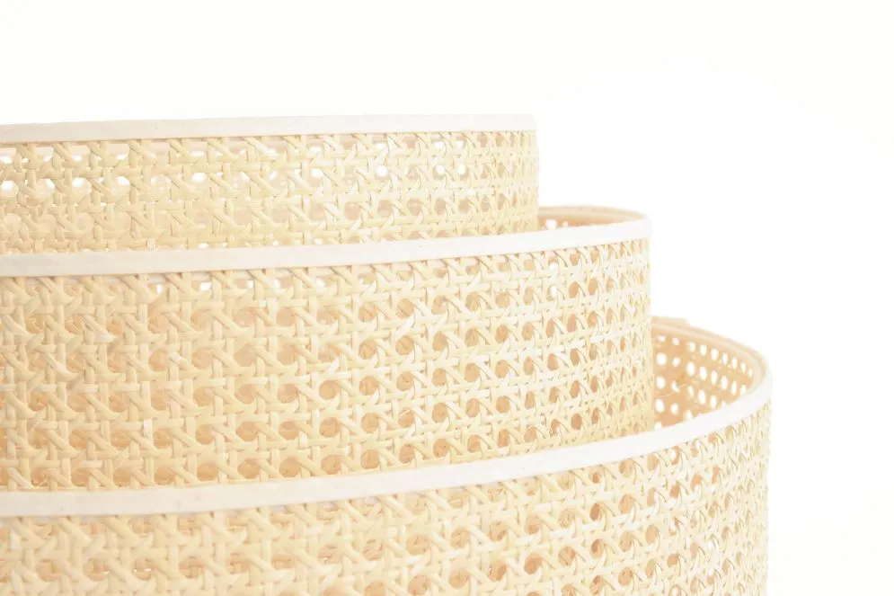 Lampa stojąca BOHO V rattan naturalny w stylu natural | MIRAT. w stylu  kolekcja