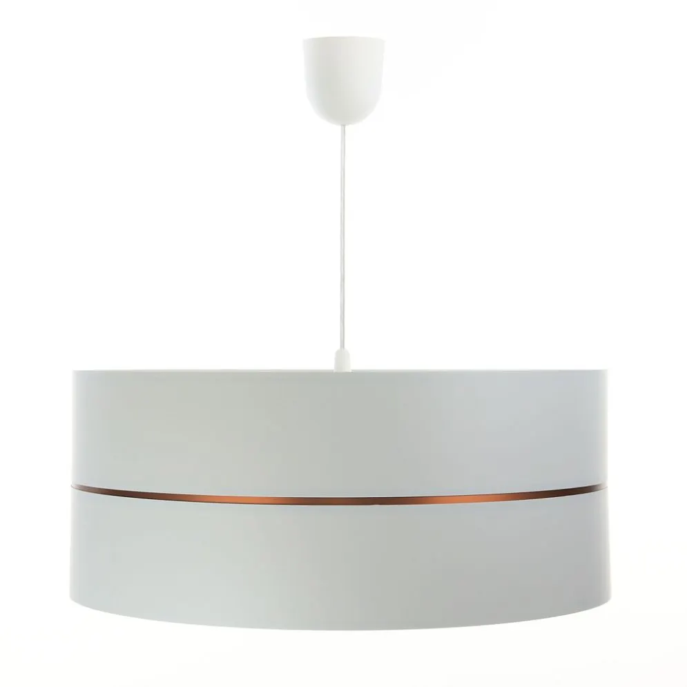 Lampa wisząca SIMPLY GLAMOUR 50 biała do salonu polskiej produkcji | MIRAT. w stylu kolekcja