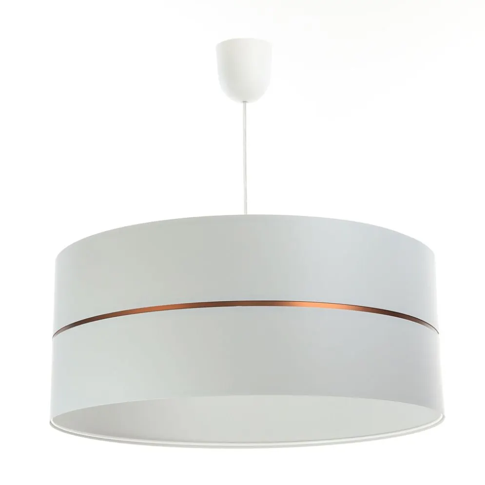 Lampa wisząca SIMPLY GLAMOUR 60 biała nad stół nowoczesna | MIRAT. w stylu  kolekcja