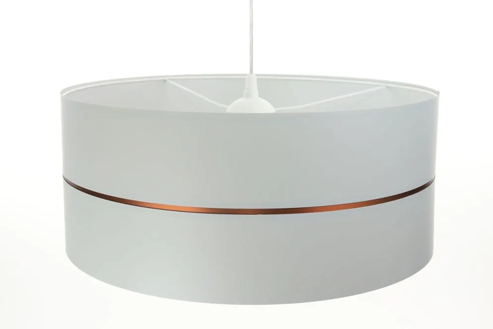 Lampa wisząca SIMPLY GLAMOUR 50 biała do salonu polskiej produkcji | MIRAT. w stylu kolekcja