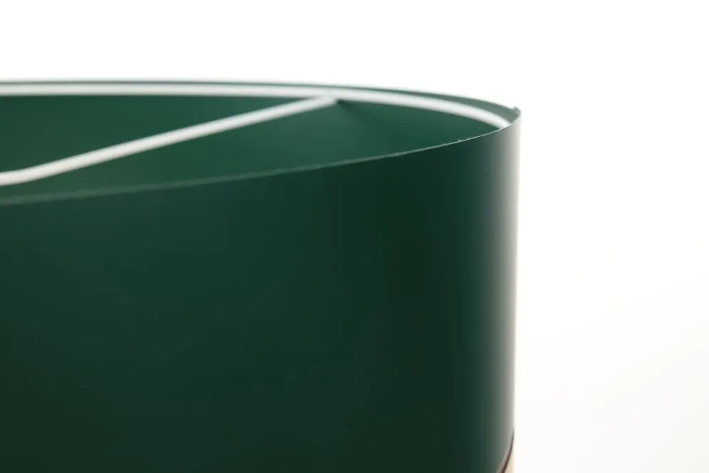 Lampa wisząca SIMPLY GLAMOUR 60 zielona/kremowa do przedpokoju | MIRAT. w stylu  kolekcja