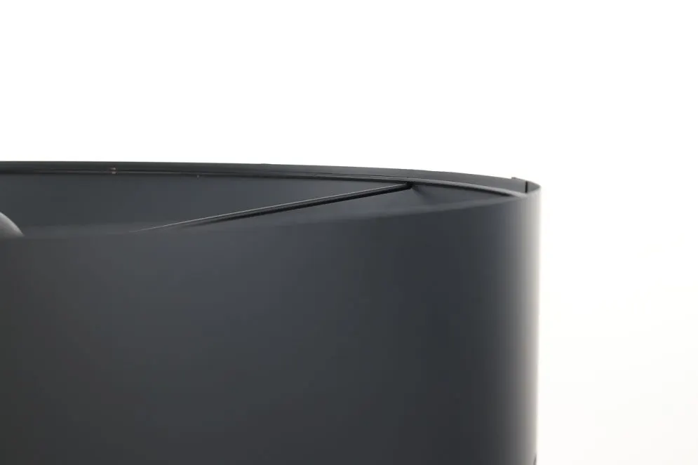 Lampa wisząca SIMPLY GLAMOUR 30 grafitowa na 1 żarówkę | MIRAT.