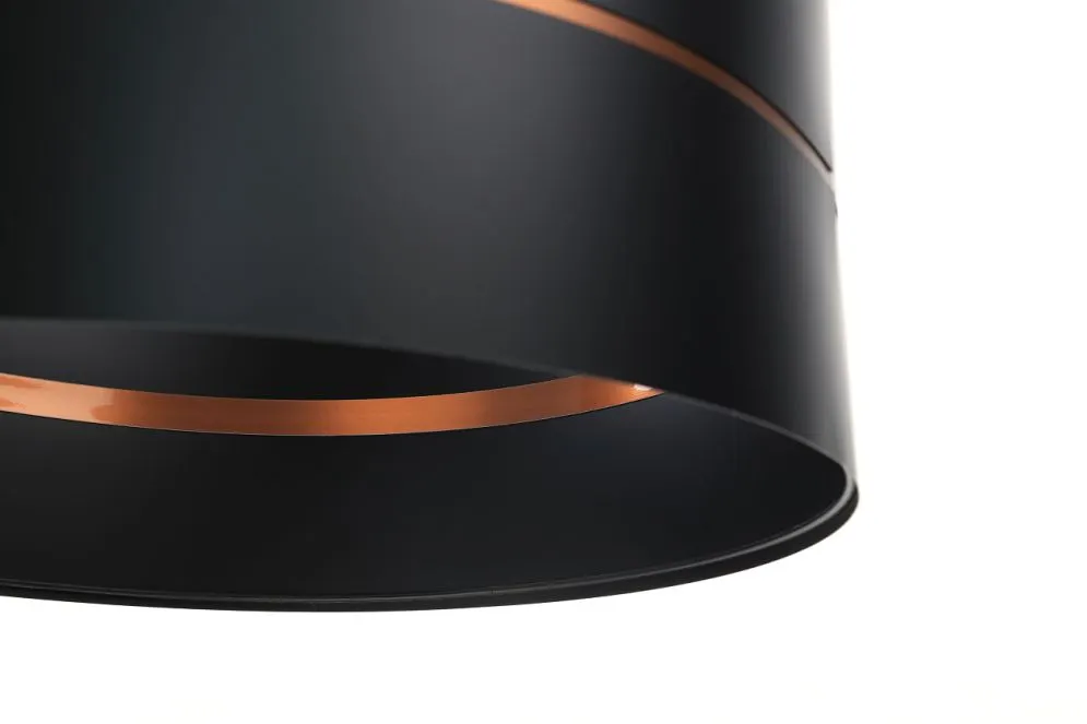 Lampa wisząca SIMPLY GLAMOUR 30 czarna mała ręcznie robiona | MIRAT.