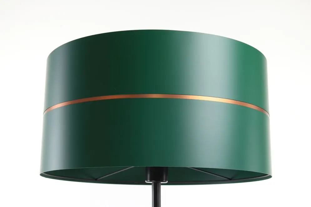 Lampa stojąca SIMPLY GLAMOUR zielona podłogowa do pokoju | MIRAT.
