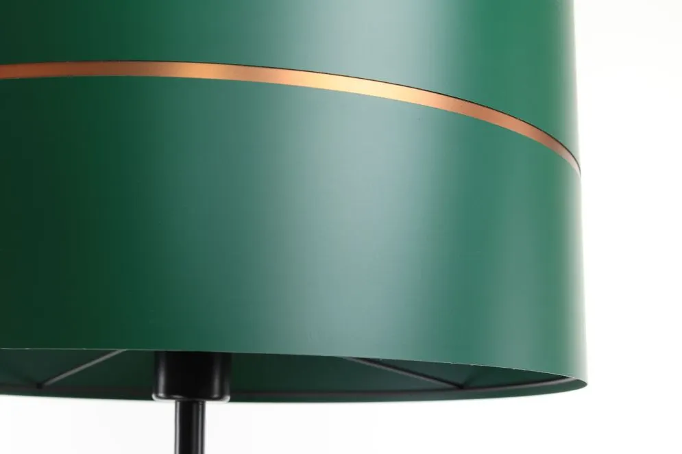 Lampa stojąca SIMPLY GLAMOUR zielona podłogowa do pokoju | MIRAT.
