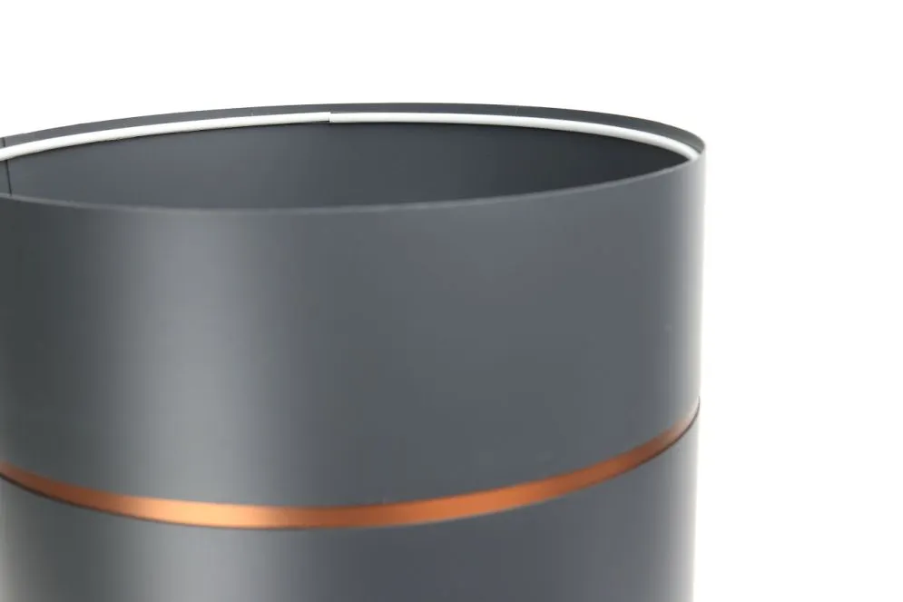 Lampa stołowa SIMPLY GLAMOUR grafitowa do sypialni | MIRAT.