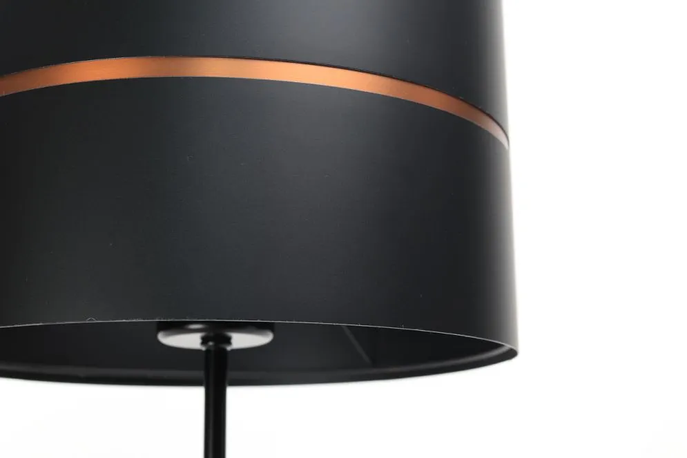 Lampa stołowa SIMPLY GLAMOUR czarny w stylu glamour | MIRAT.