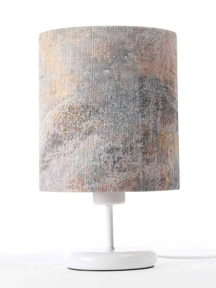 Lampa stołowa MIX-C-W 01 wielokolorowa/miedziana na metalowej podstawie | MIRAT. w stylu  kolekcja