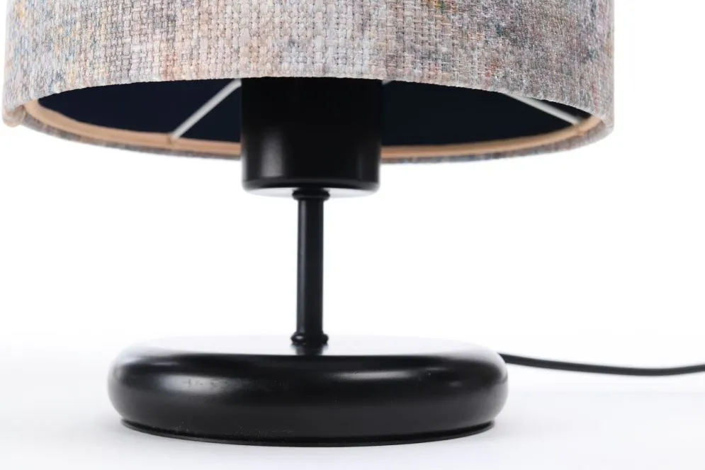 Lampa stołowa MIX-C-B 02 wielokolorowa/granatowa z włącznikiem nożnym | MIRAT. w stylu kolekcja