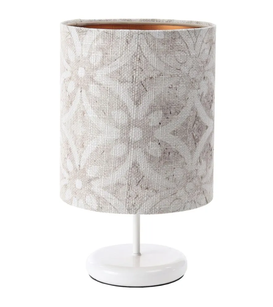 Lampa stołowa MIX-C-W 03 wielokolorowa/miedziana z włącznikiem nożnym | MIRAT. w stylu kolekcja