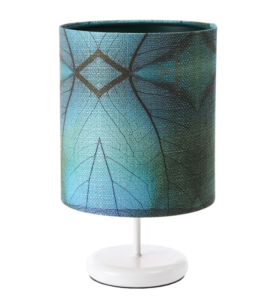Lampa stołowa BLUE-C-W wielokolorowa/zielona do salonu na stolik | MIRAT. w stylu  kolekcja