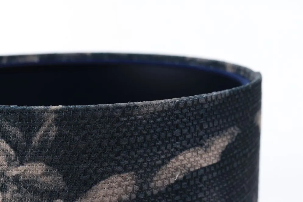 Lampa stołowa MIST-C-W granatowa/grafitowa na metalowej podstawie | MIRAT. w stylu  kolekcja