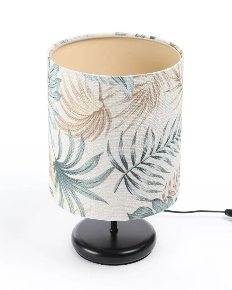 Lampa stołowa TROPICAL-C-B wielokolorowa/złota na metalowej podstawie | MIRAT. w stylu  kolekcja