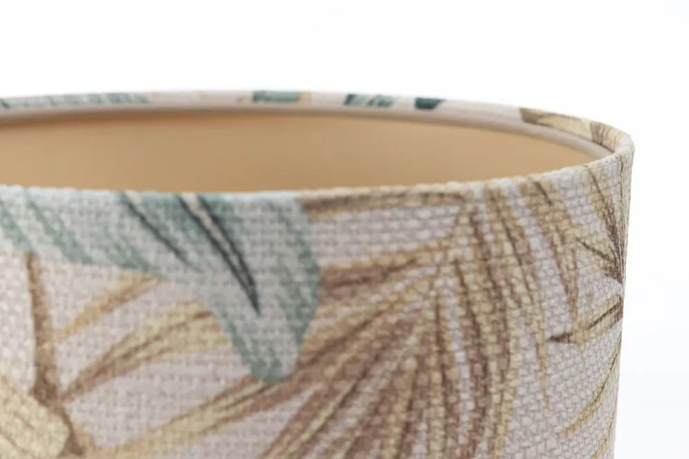 Lampa stołowa TROPICAL-C-B wielokolorowa/złota na metalowej podstawie | MIRAT. w stylu  kolekcja