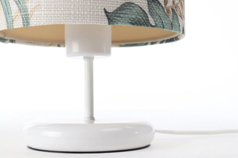 Lampa stołowa TROPICAL-C-W wielokolorowa/złota do sypialni | MIRAT. w stylu  kolekcja