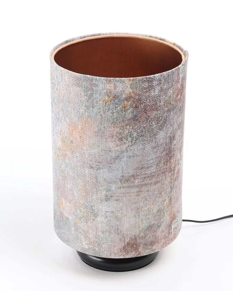 Lampa stołowa MIX-D-B 01 wielokolorowa/miedziana w kształcie tuby | MIRAT. w stylu  kolekcja