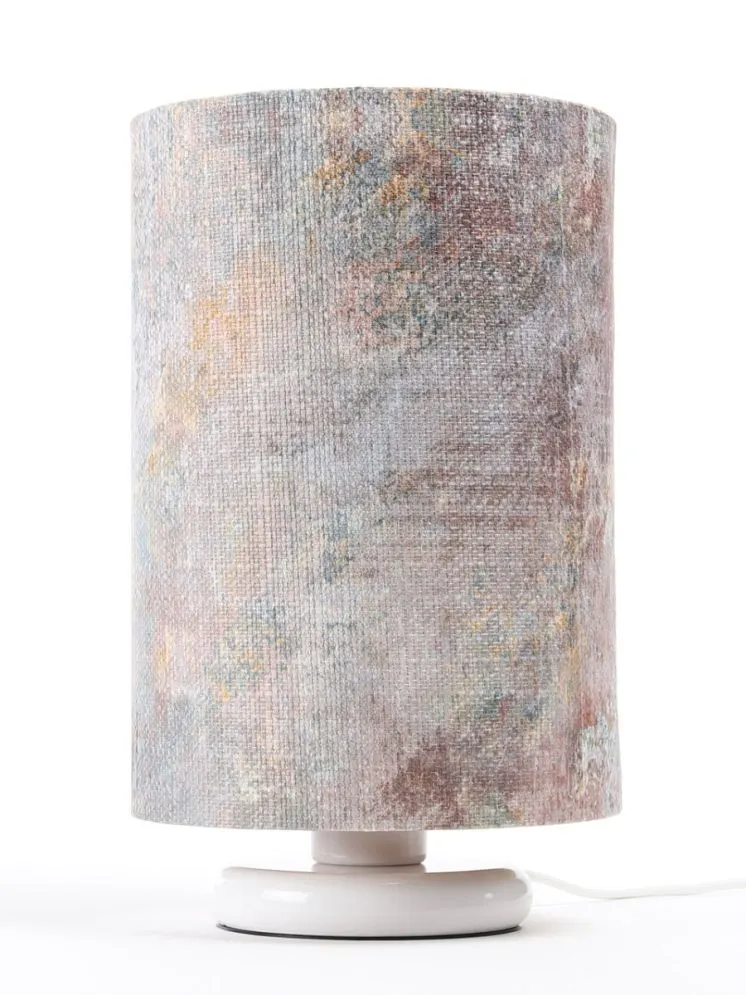 Lampa stołowa MIX-D-W 01 wielokolorowa/miedziana polskiej produkcji | MIRAT. w stylu  kolekcja