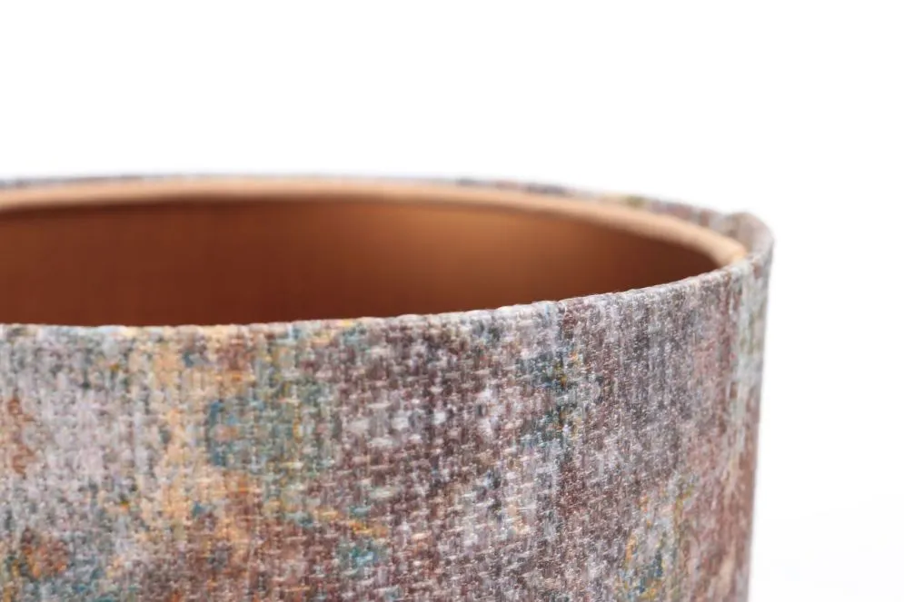 Lampa stołowa MIX-D-W 01 wielokolorowa/miedziana polskiej produkcji | MIRAT. w stylu  kolekcja