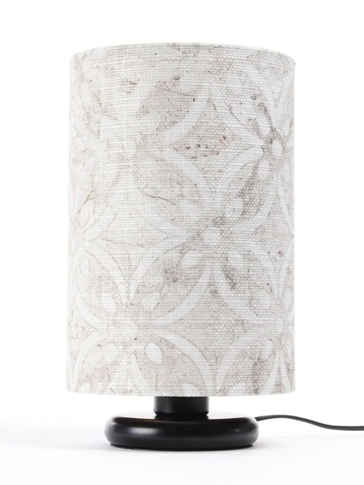 Lampa stołowa MIX-D-B 03 wielokolorowa/miedziana ręcznie robiony abażur | MIRAT. w stylu kolekcja