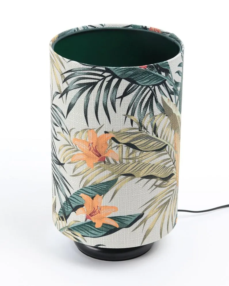 Lampa stołowa PALM-D-B zielona mała polskiej produkcji | MIRAT. w stylu  kolekcja