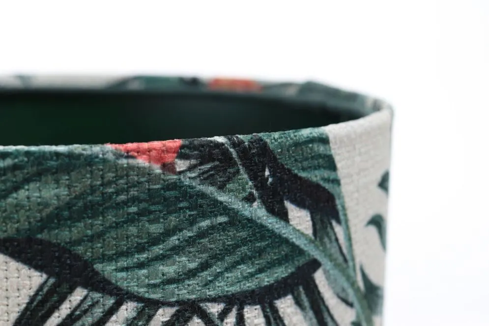 Lampa stołowa PALM-D-W zielona z włącznikiem nożnym | MIRAT. w stylu kolekcja