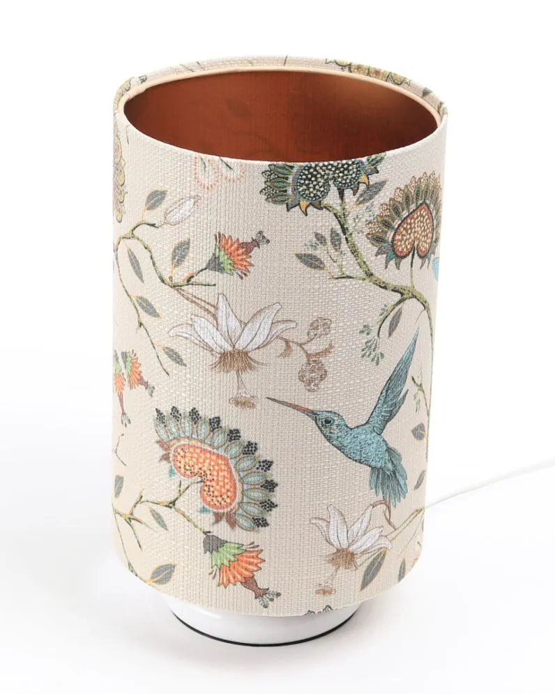 Lampa stołowa ORIENT-D-W wielokolorowa/miedziana polskiej produkcji | MIRAT. w stylu  kolekcja