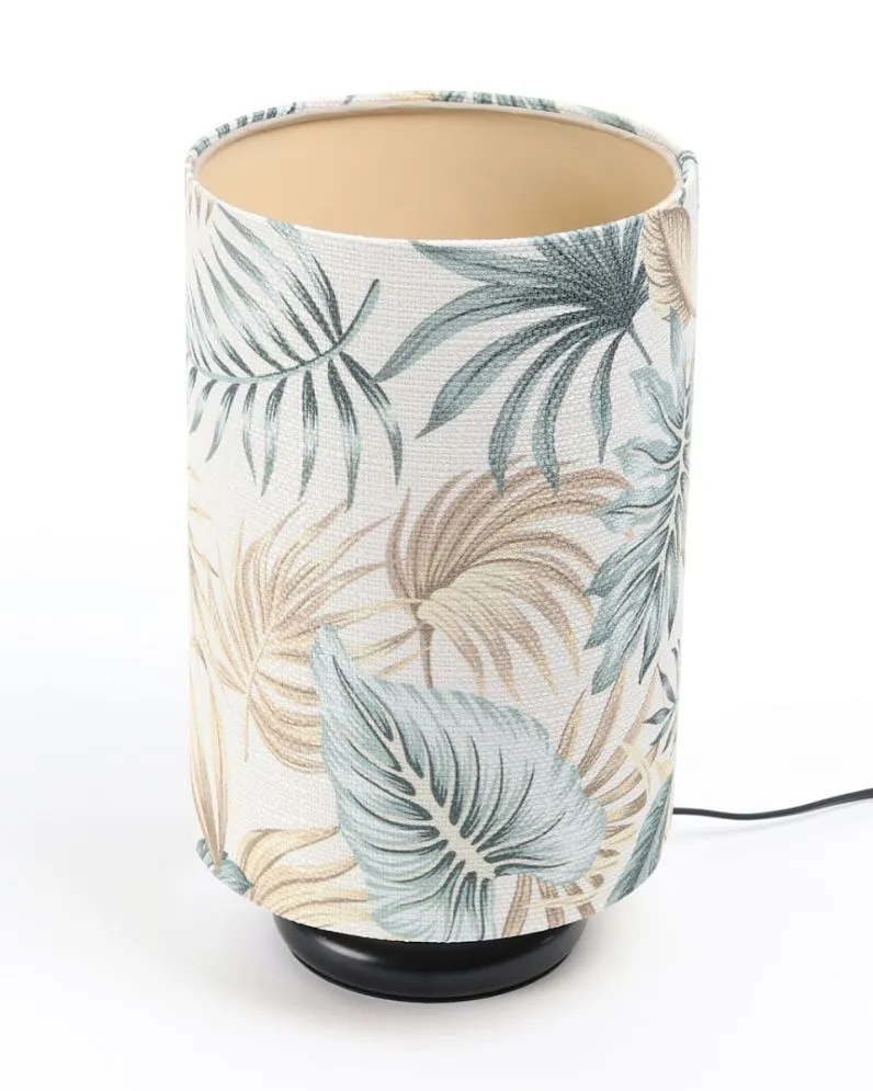 Lampa stołowa TROPICAL-D-B wielokolorowa/złota na metalowej nodze | MIRAT. w stylu  kolekcja